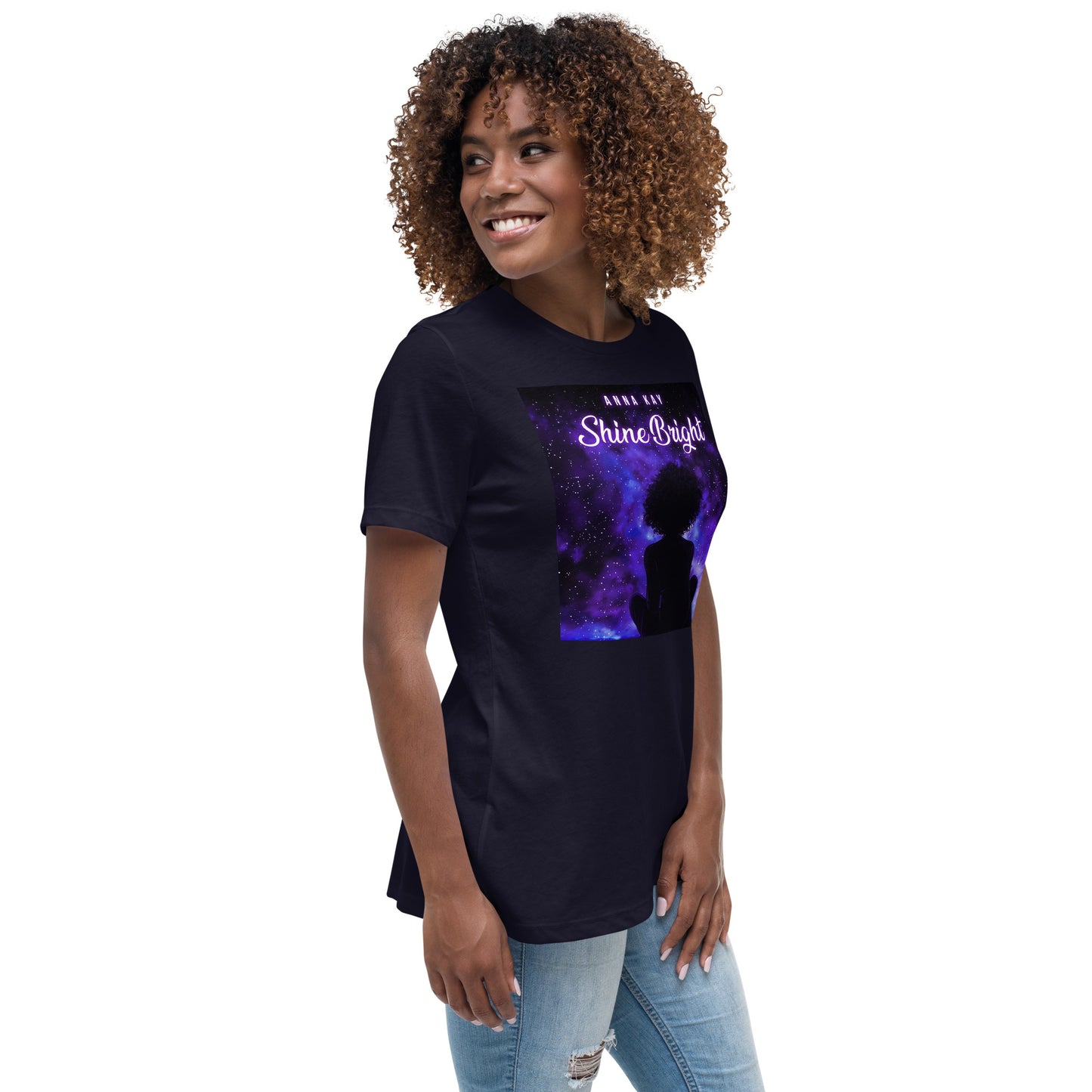 Women's Relaxed T-Shirt: Shine Bright